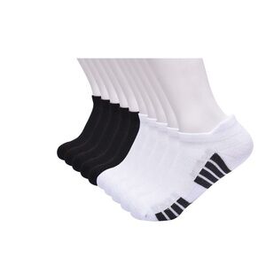Athletic Works Black and White Athletic Socks